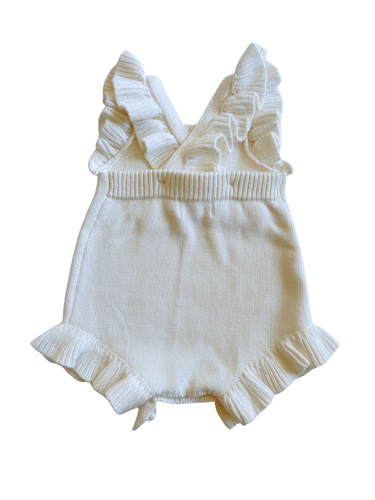 Frills Knit Romper