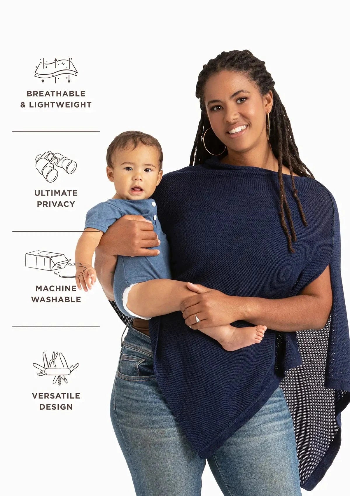 Navy Cocoon