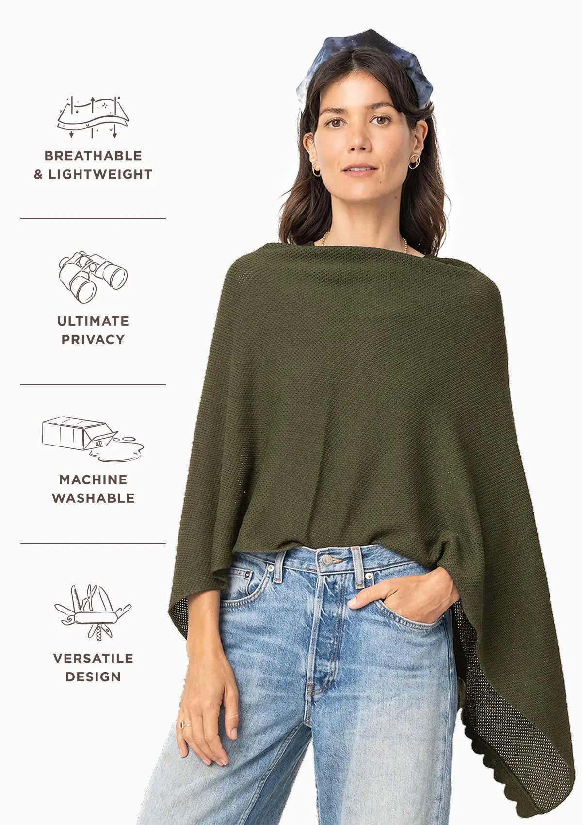 Limited Edition: Scalloped Cocoon - Olive