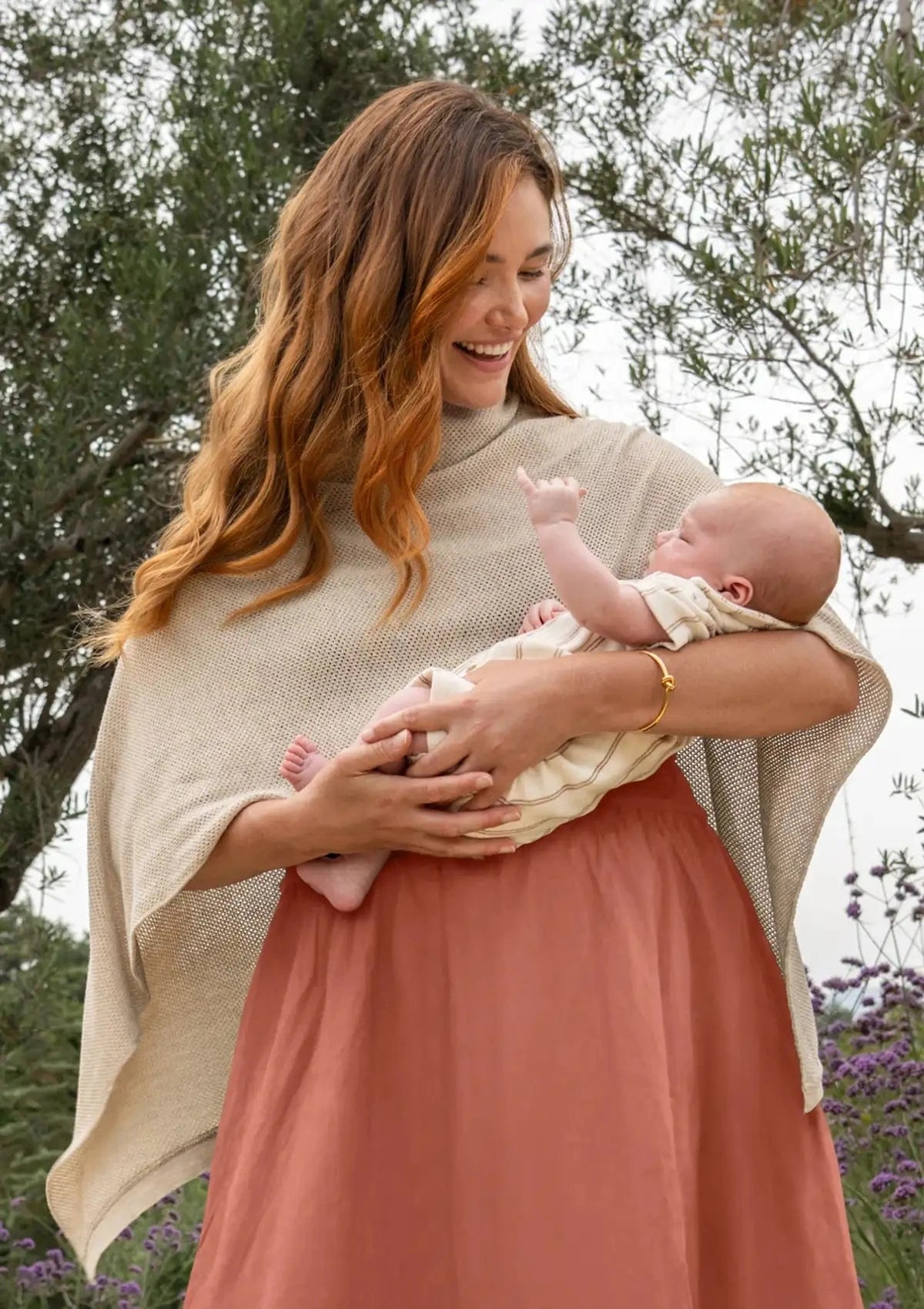 Illusion Dress - Desert Rose