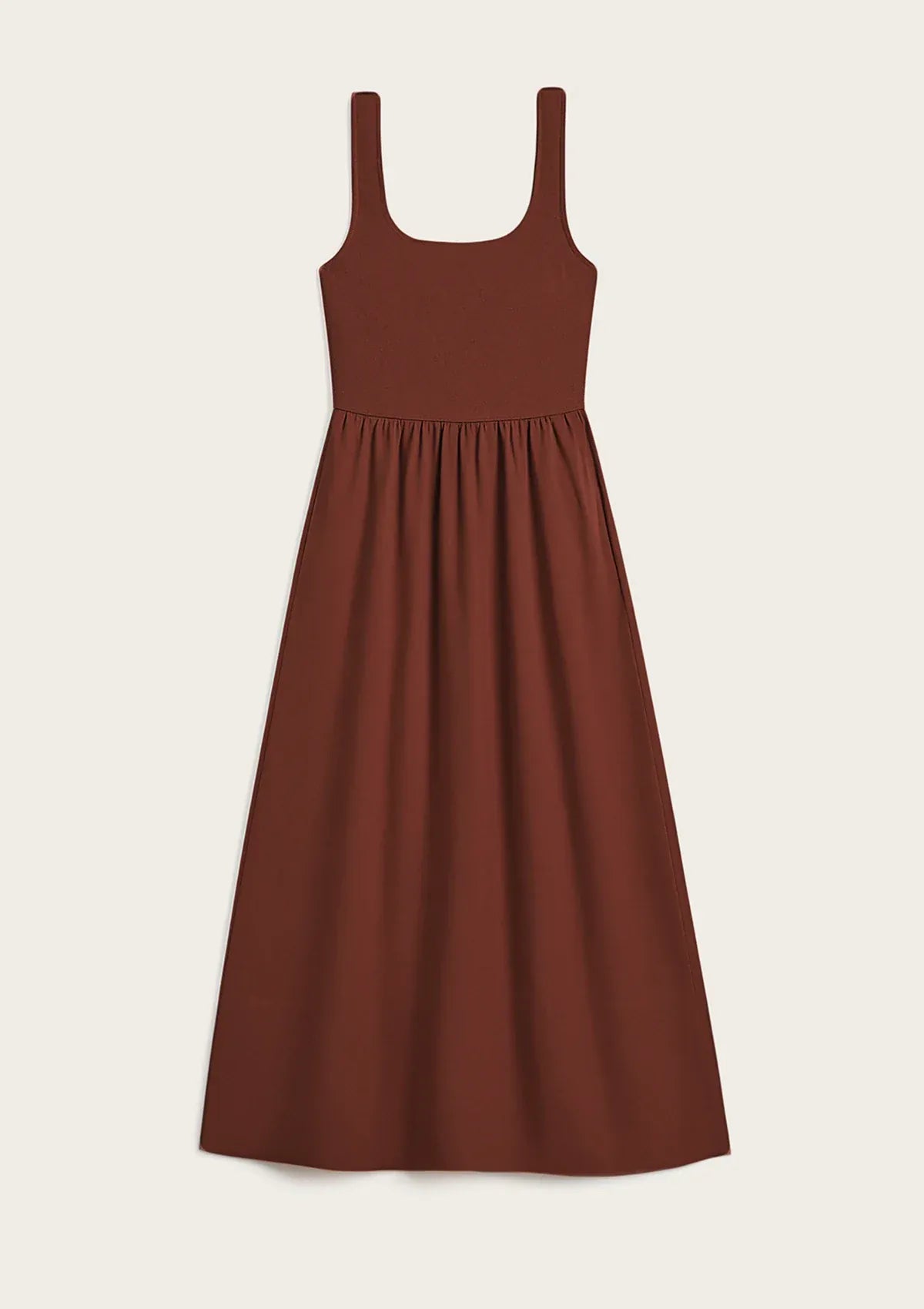 Illusion Dress - Redwood