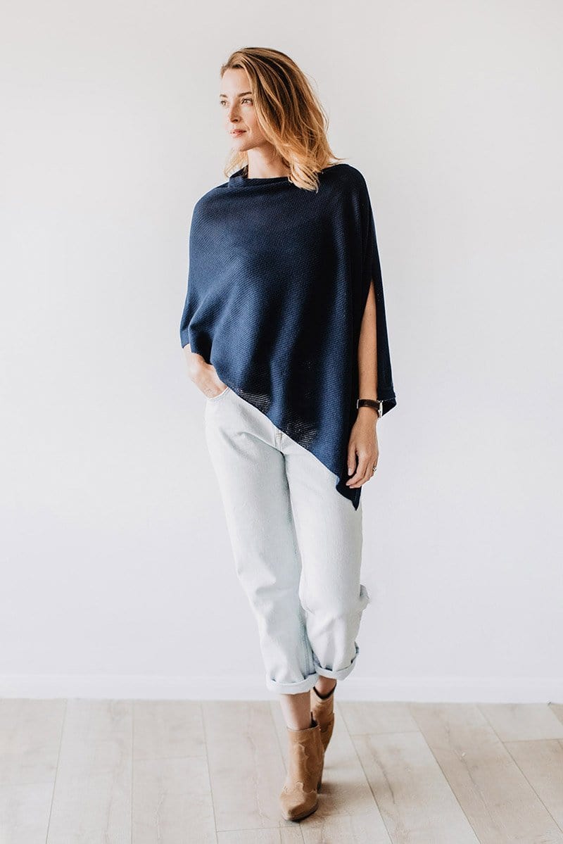 Navy Cocoon