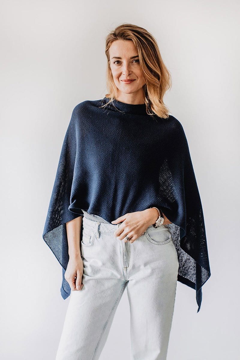 Navy Cocoon