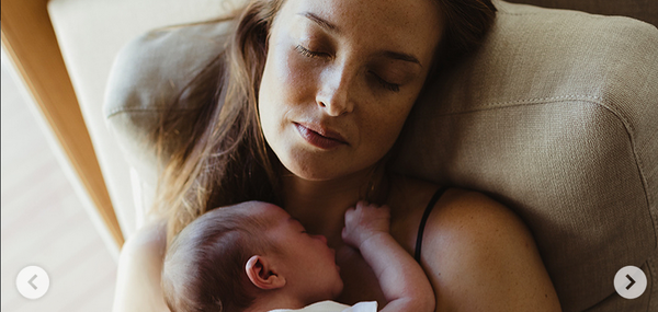 7 postpartum tips & tricks for mama + baby (Hint: they involve lots of cuddles!)