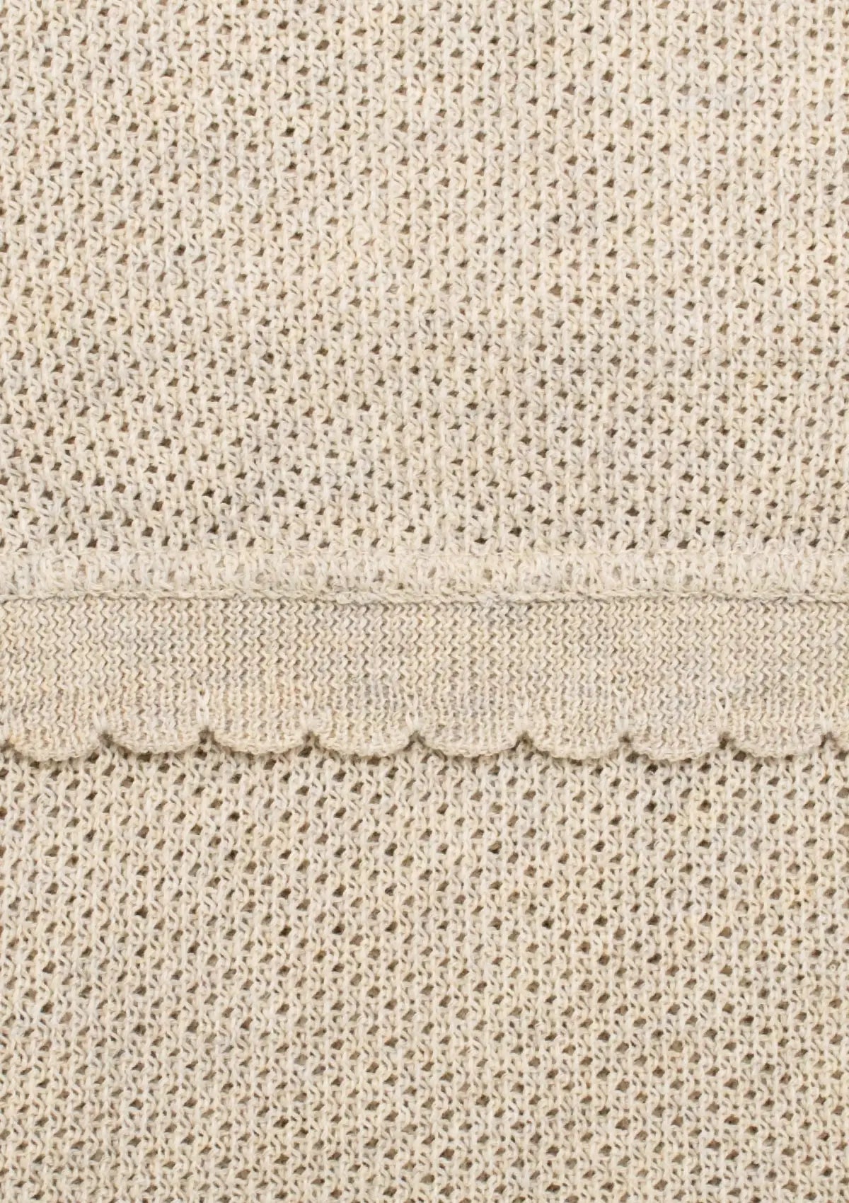 Limited Edition: Scalloped Cocoon - Natural