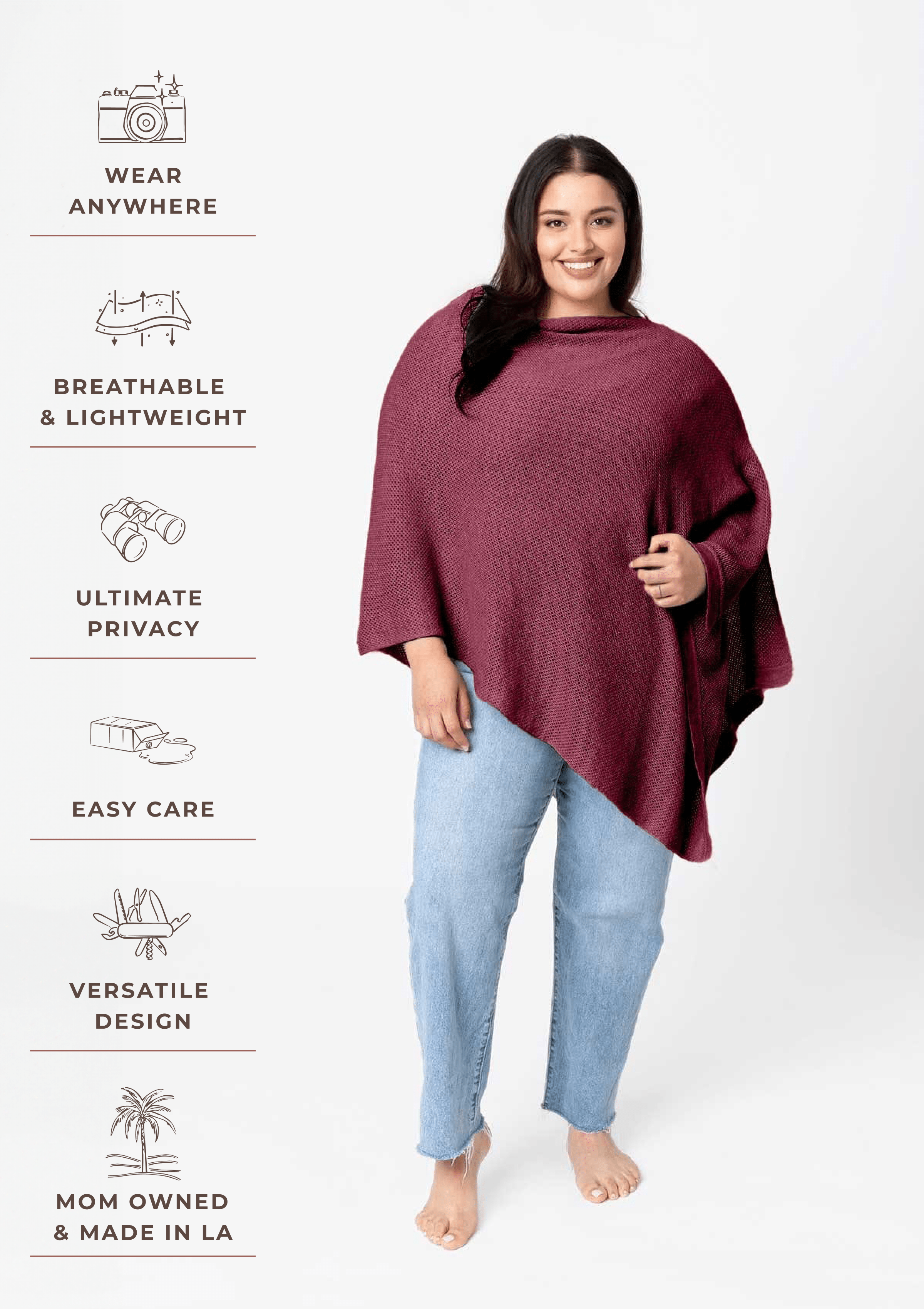 Burgundy Cocoon+