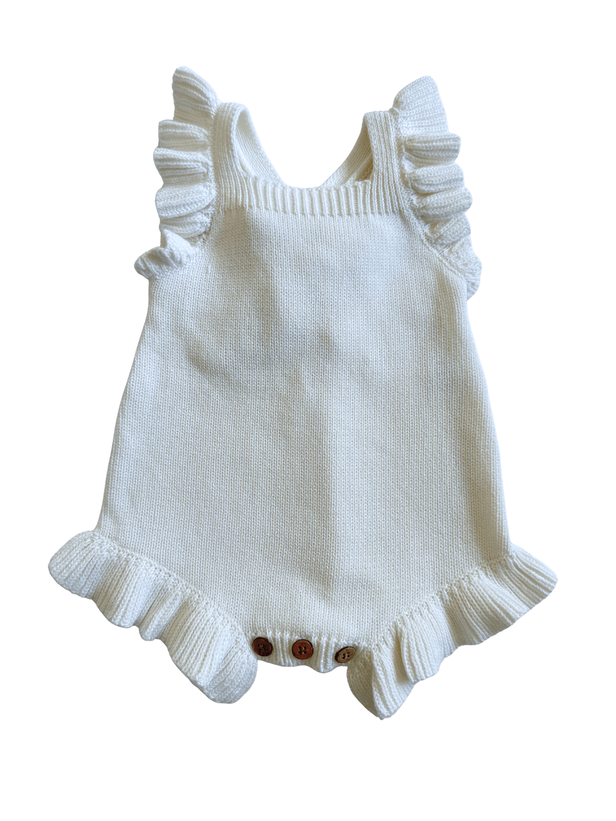 Frills Knit Romper