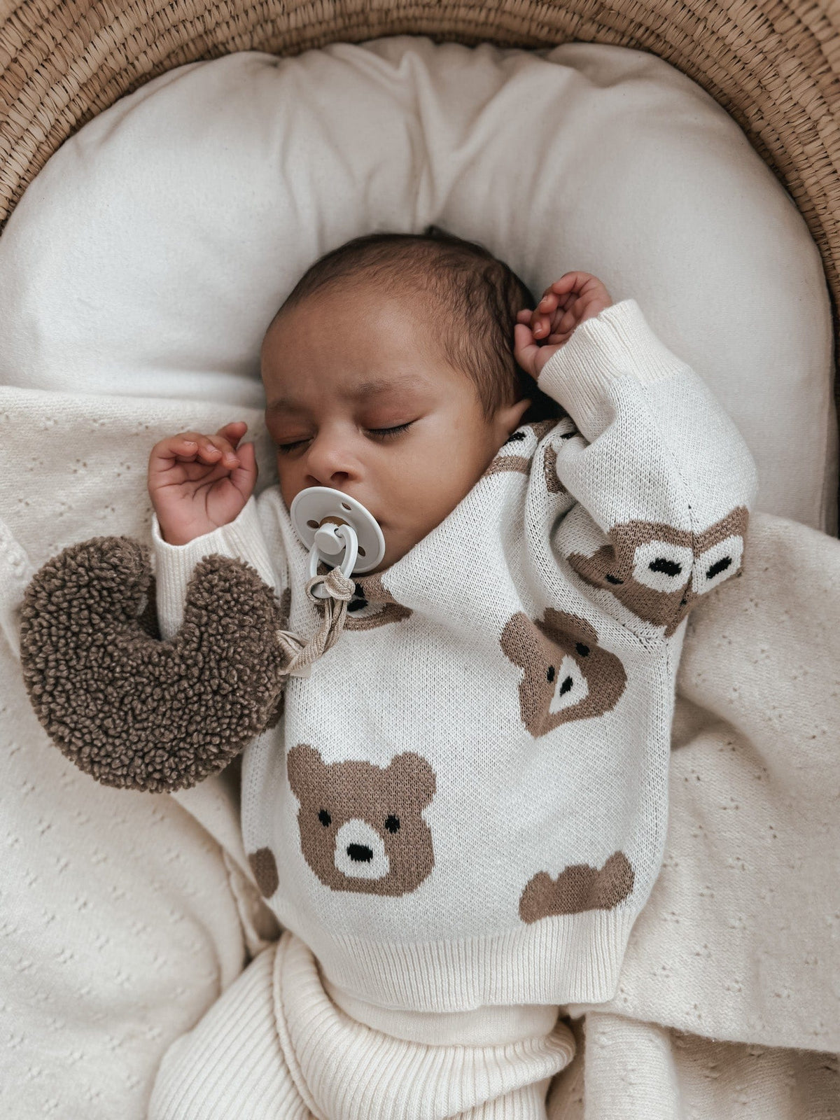 Little Bear Jacquard Sweater