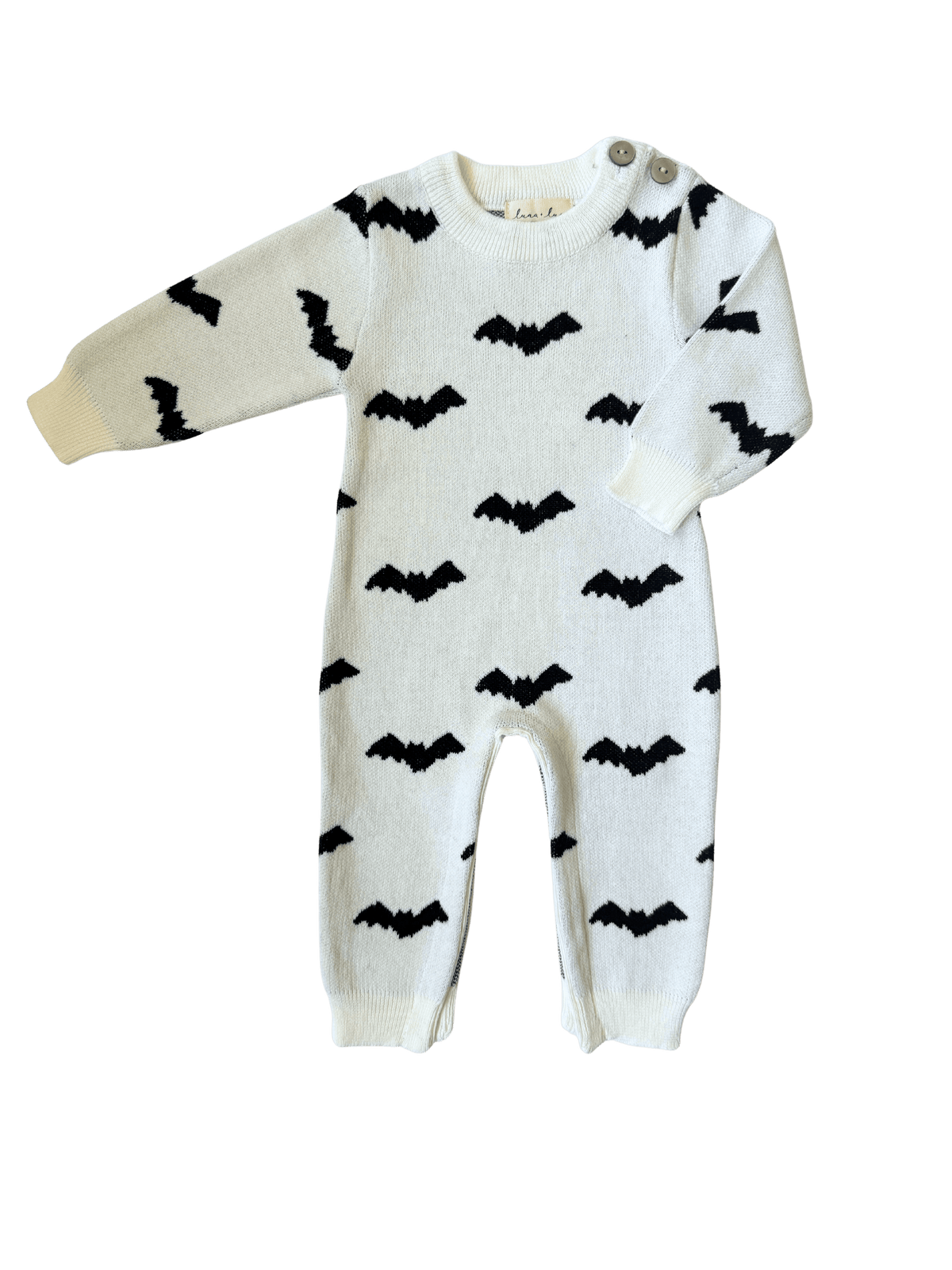 Midnight Bats Jacquard Jumpsuit