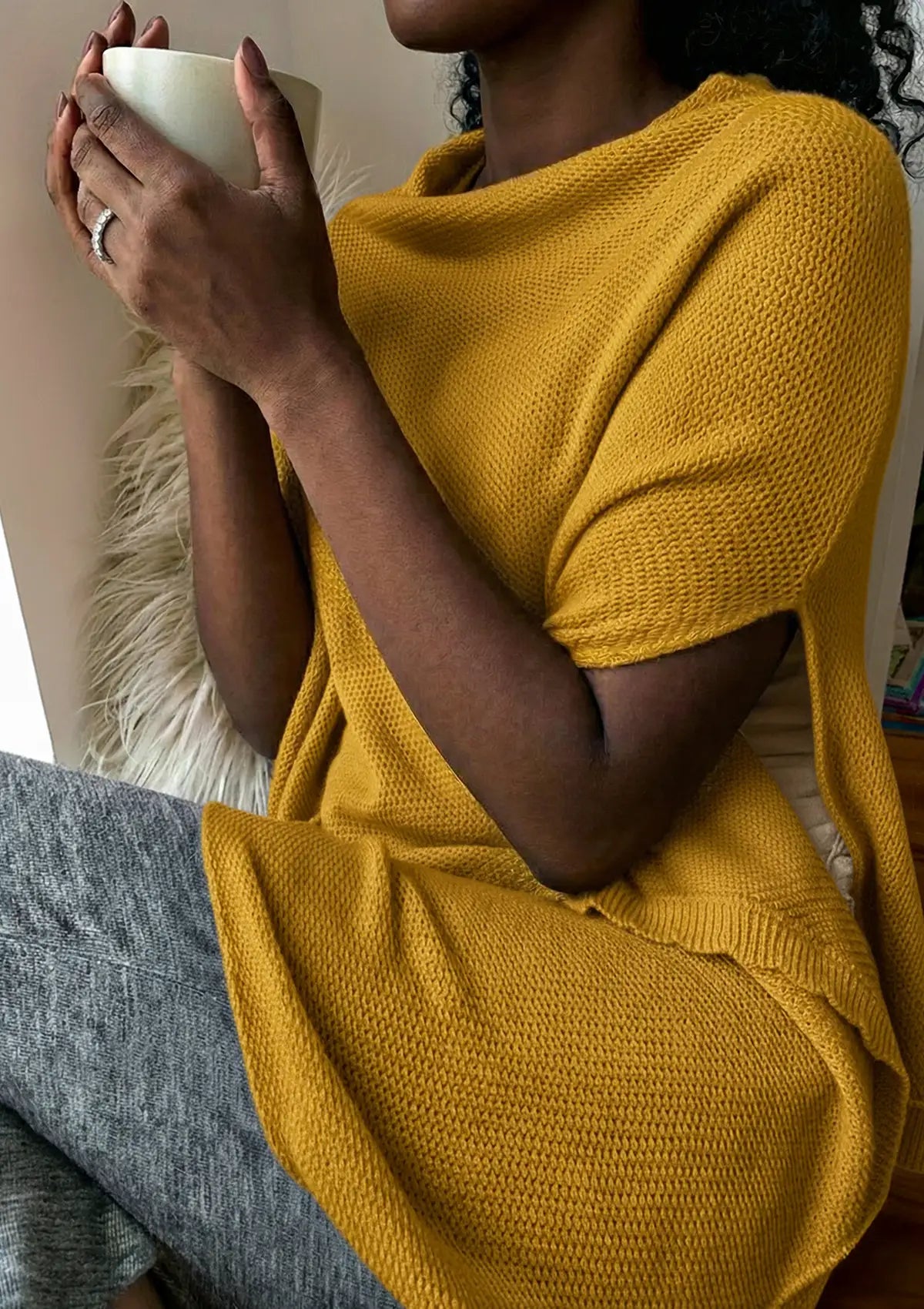 Limited Edition: Scalloped Cocoon - Honey