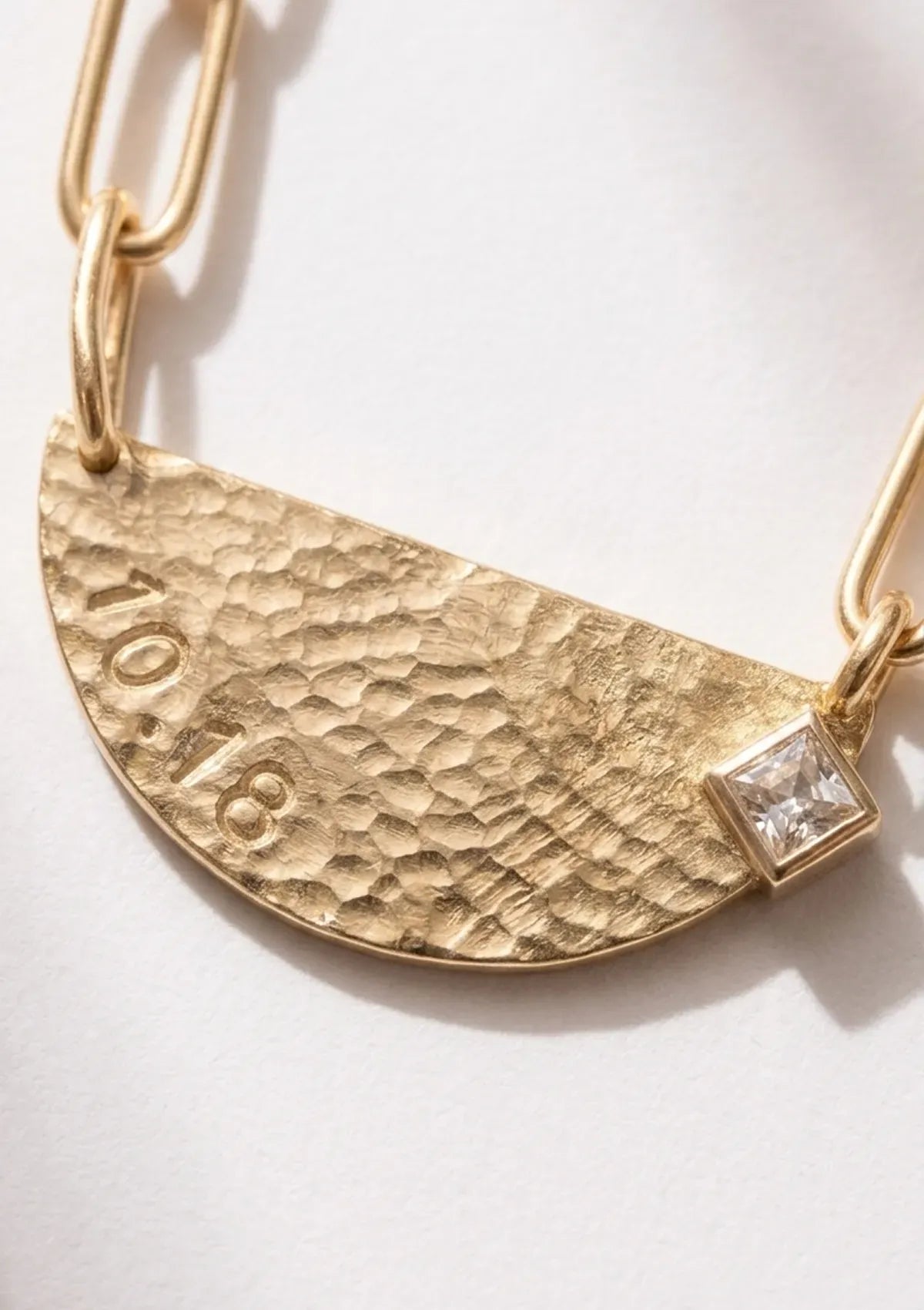 The Demi Lune Necklace - 14k gold filled