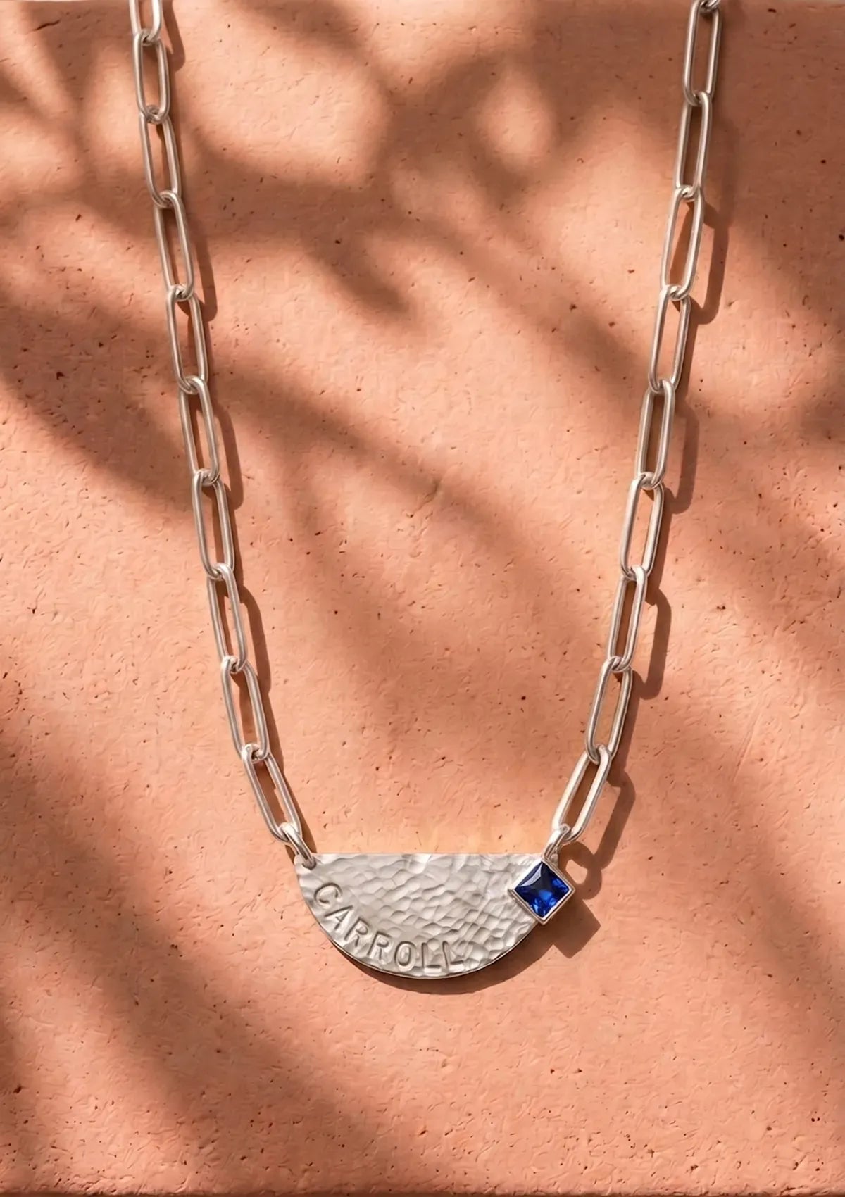 The Demi Lune Necklace - Sterling Silver