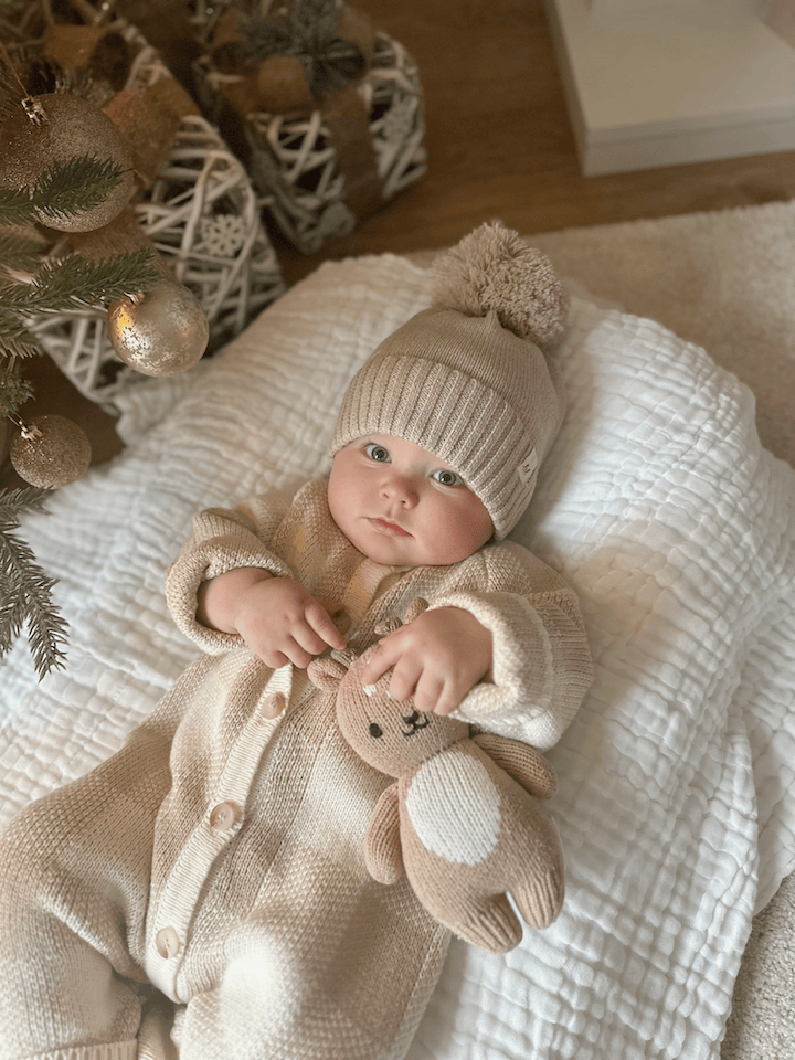 Gingham Knit Jumpsuit
