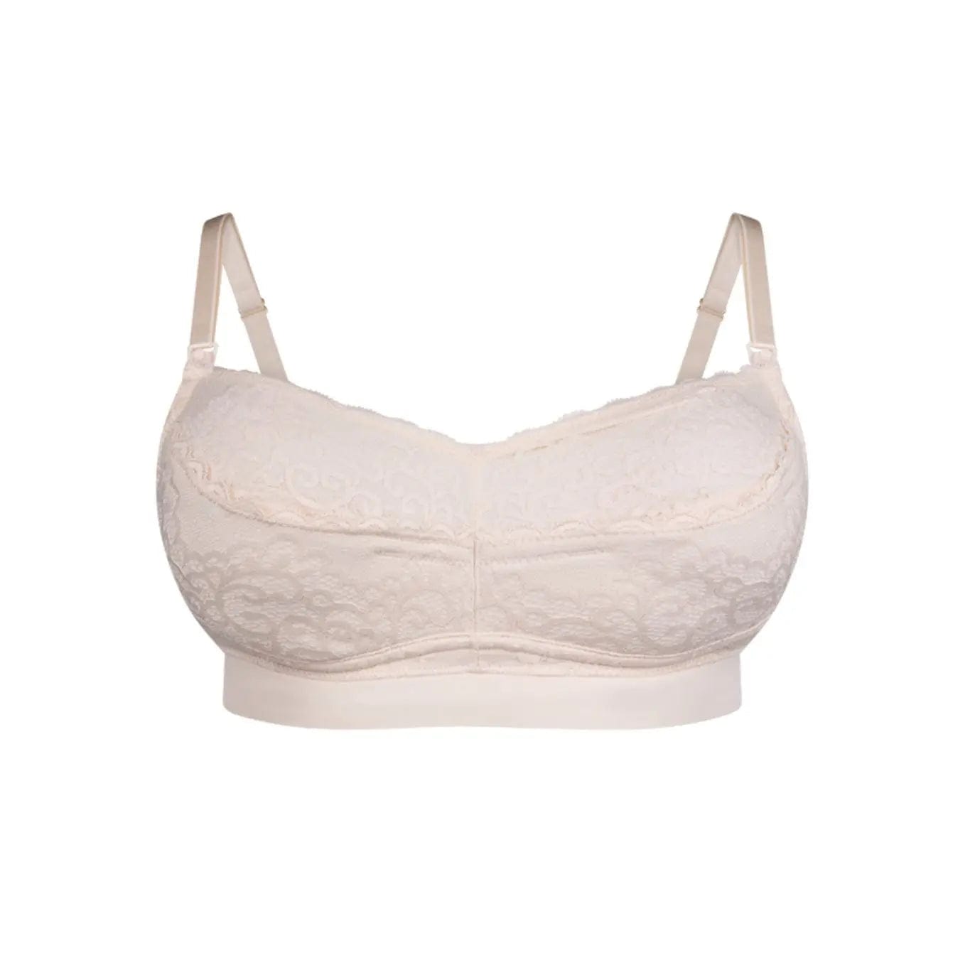 Pippa Cushioned Nursing + Handsfree Pumping Bra - Cream