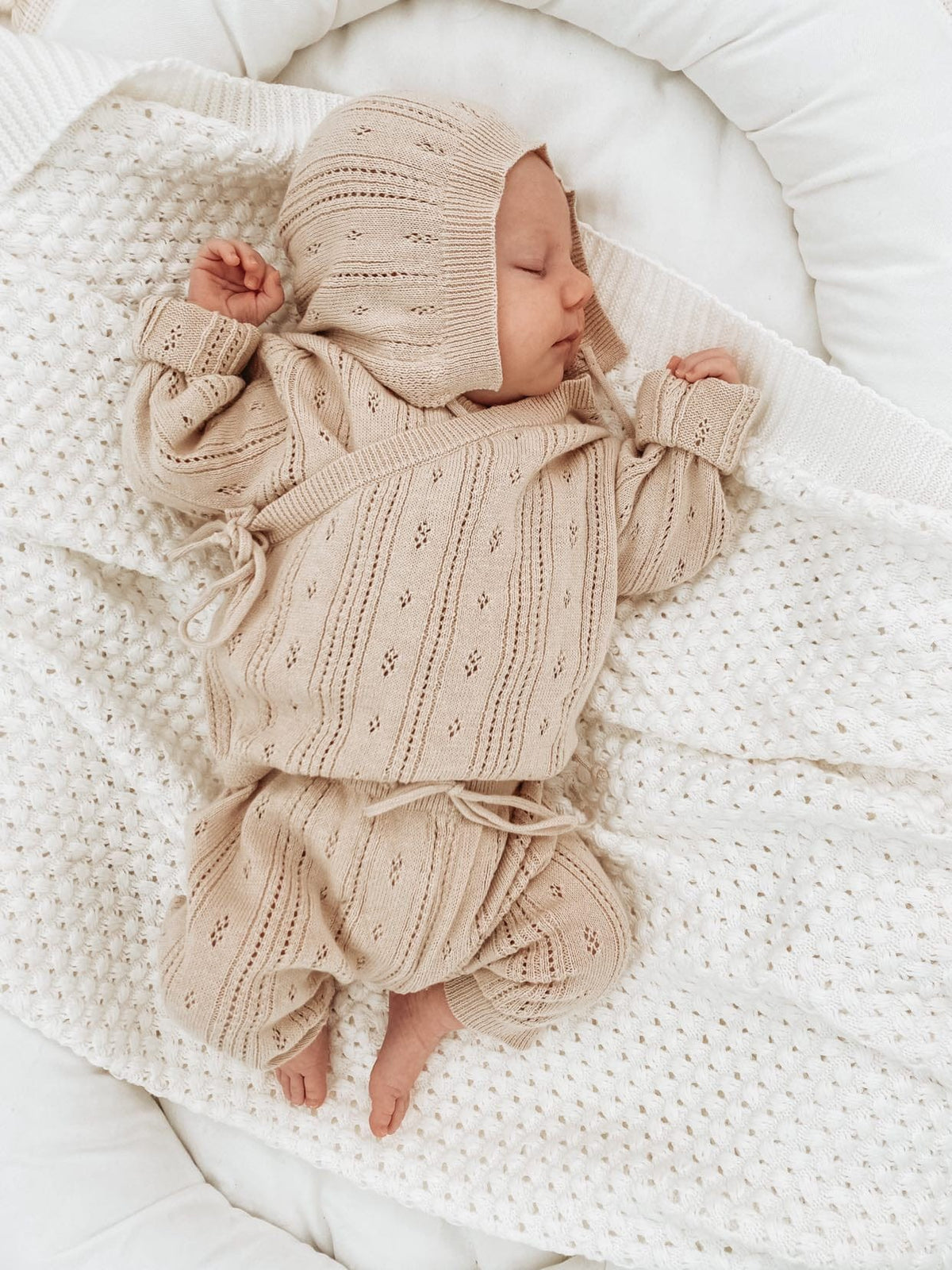 Bring Me Home Pointelle Bundle - Beige