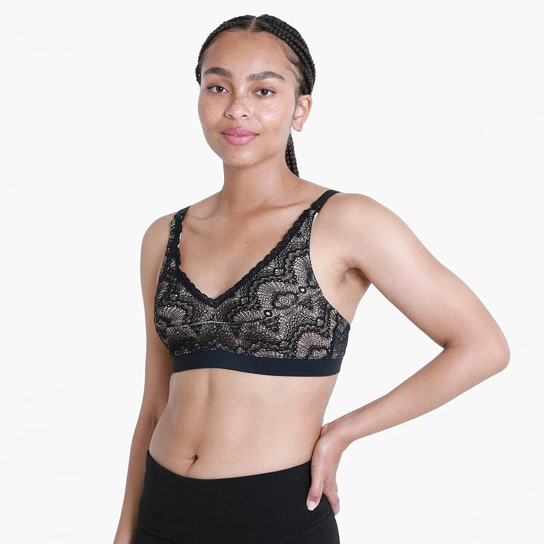 Ruby Handsfree Pumping + Nursing Bra - Black