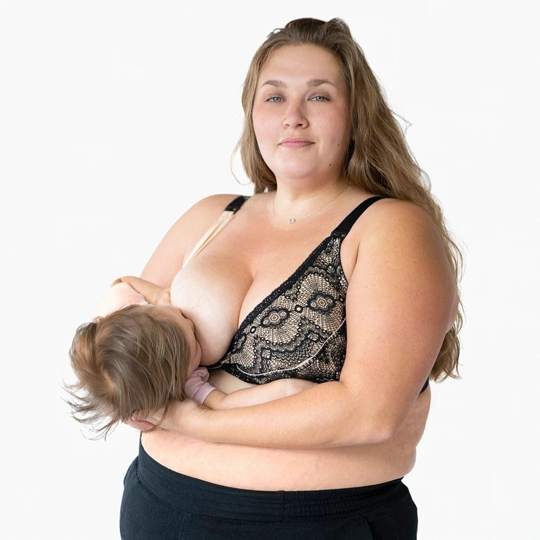 Ruby Handsfree Pumping + Nursing Bra - Black