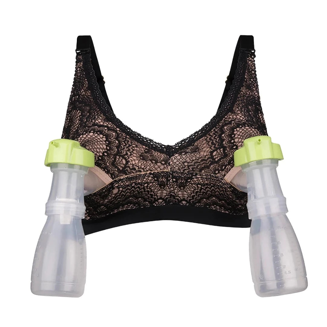 Ruby Handsfree Pumping + Nursing Bra - Black