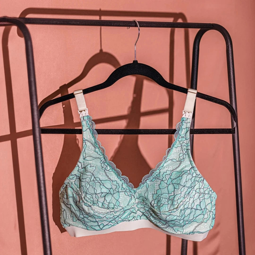 Ruby Handsfree Pumping + Nursing Bra - Mint