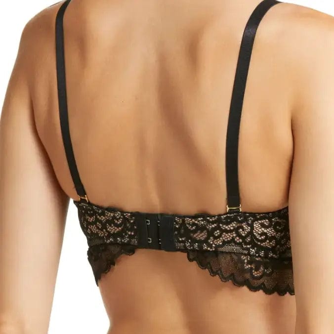 Ayla Luxury Lace Nursing + Handsfree Pumping Bra - Black