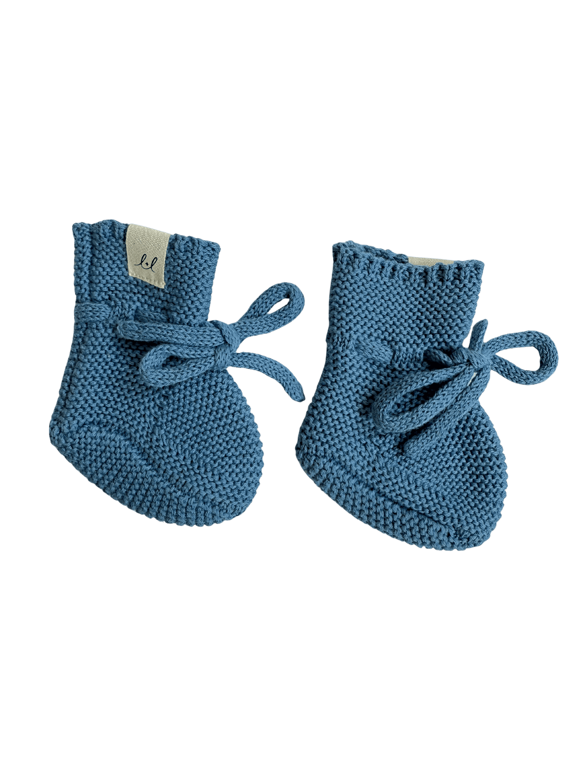 Sock Booties - Denim Blue