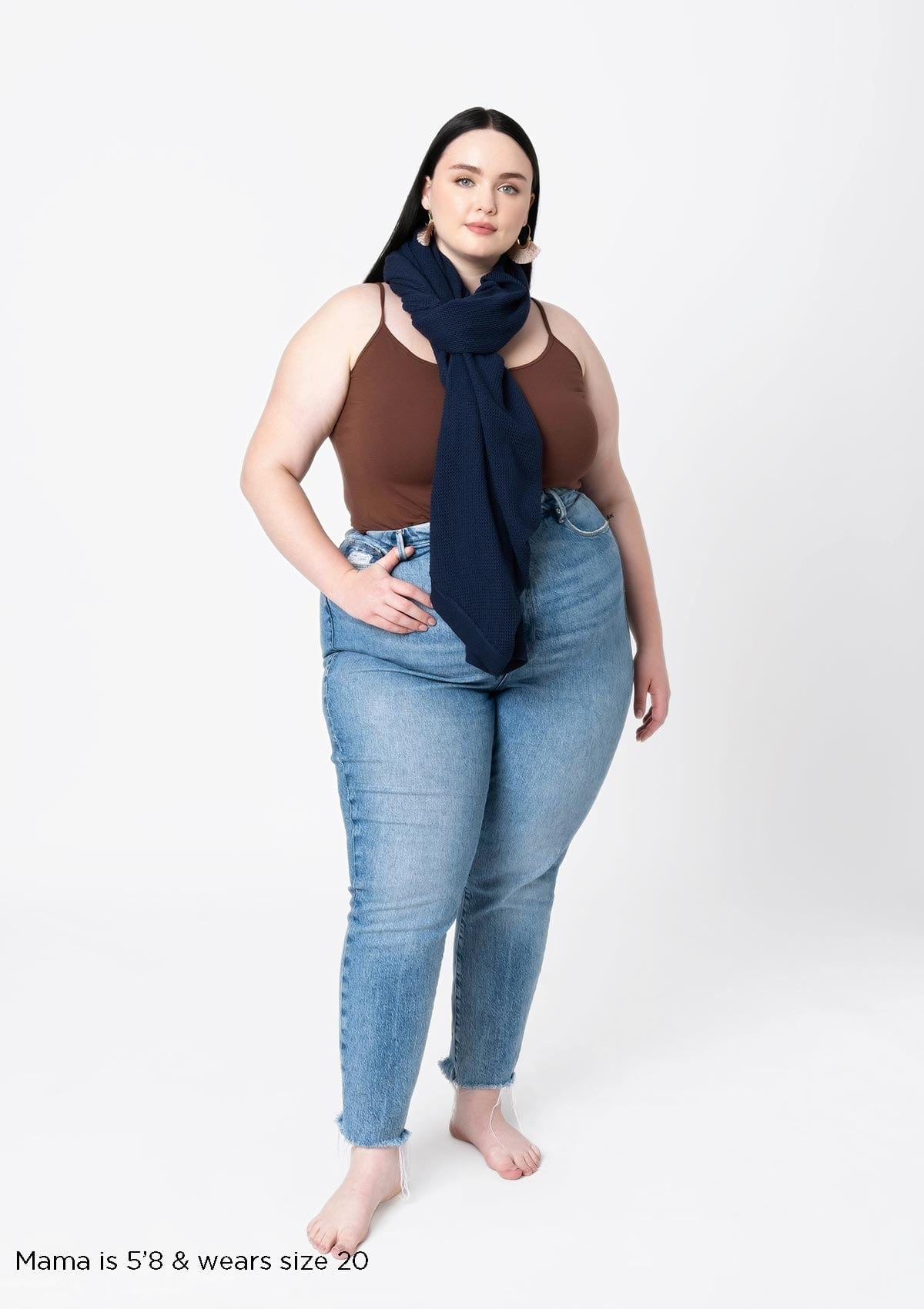The Navy Cocoon™ Plus Breathable Nursing Cover
