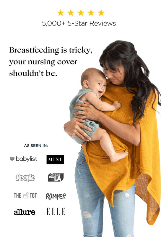 Bmama Maternity - 100% Cotton Breastfeeding Nursing Cover without