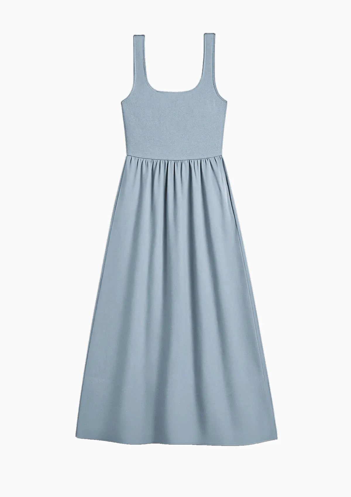 Illusion Dress - Cornflower