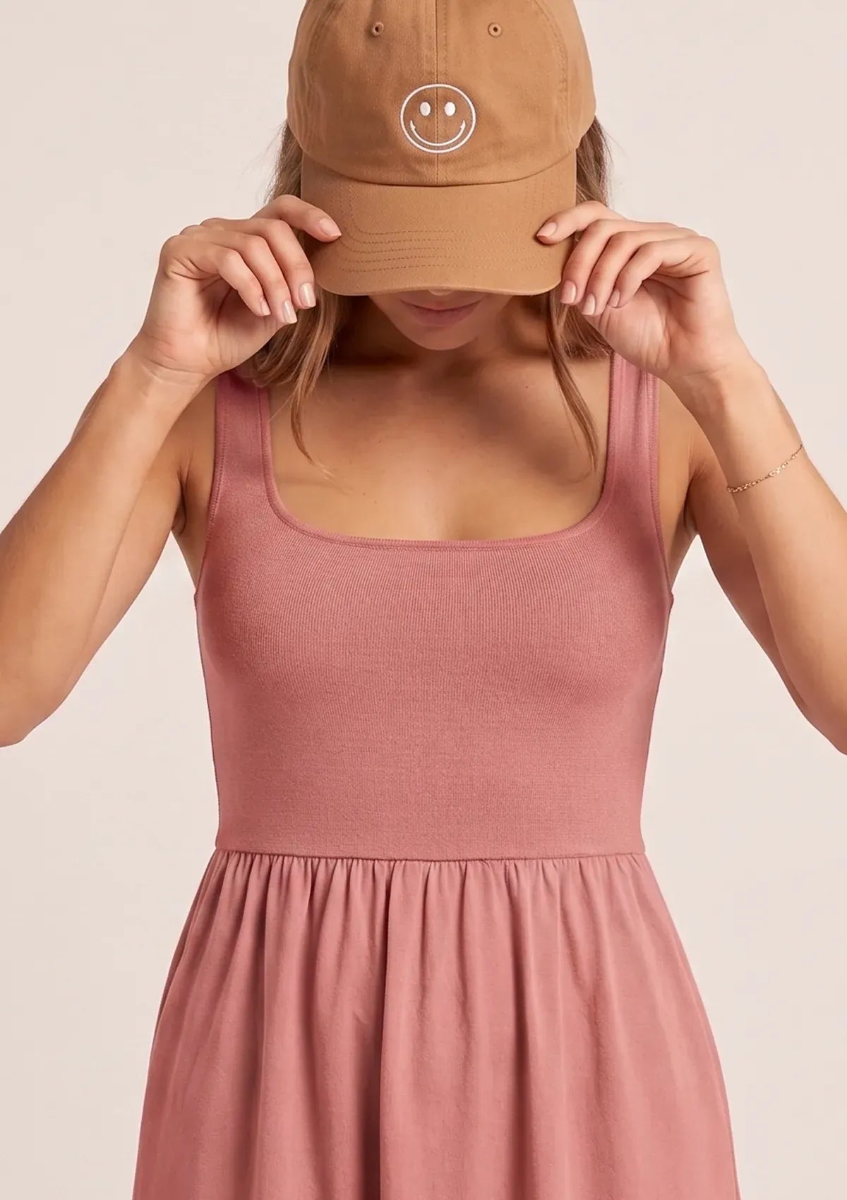 Smiley Face Baseball Hat