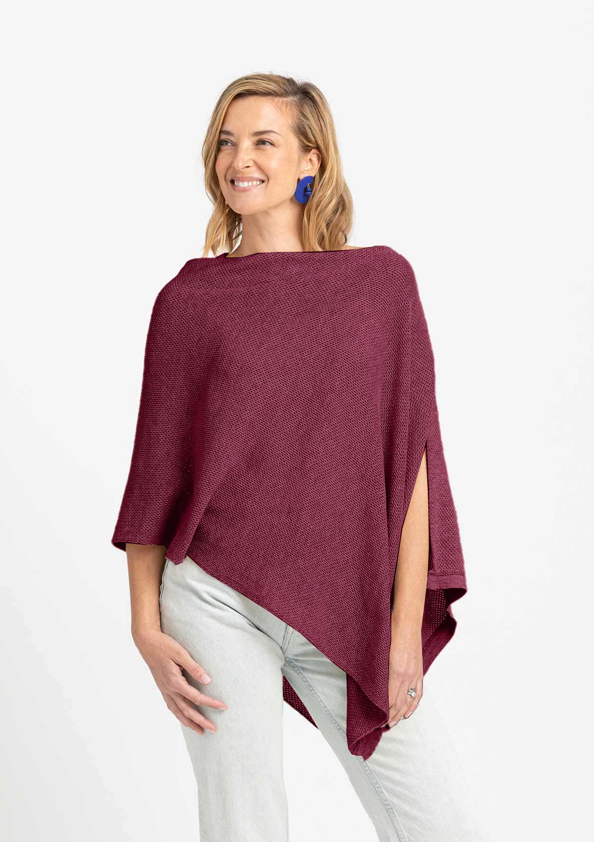 Burgundy Cocoon